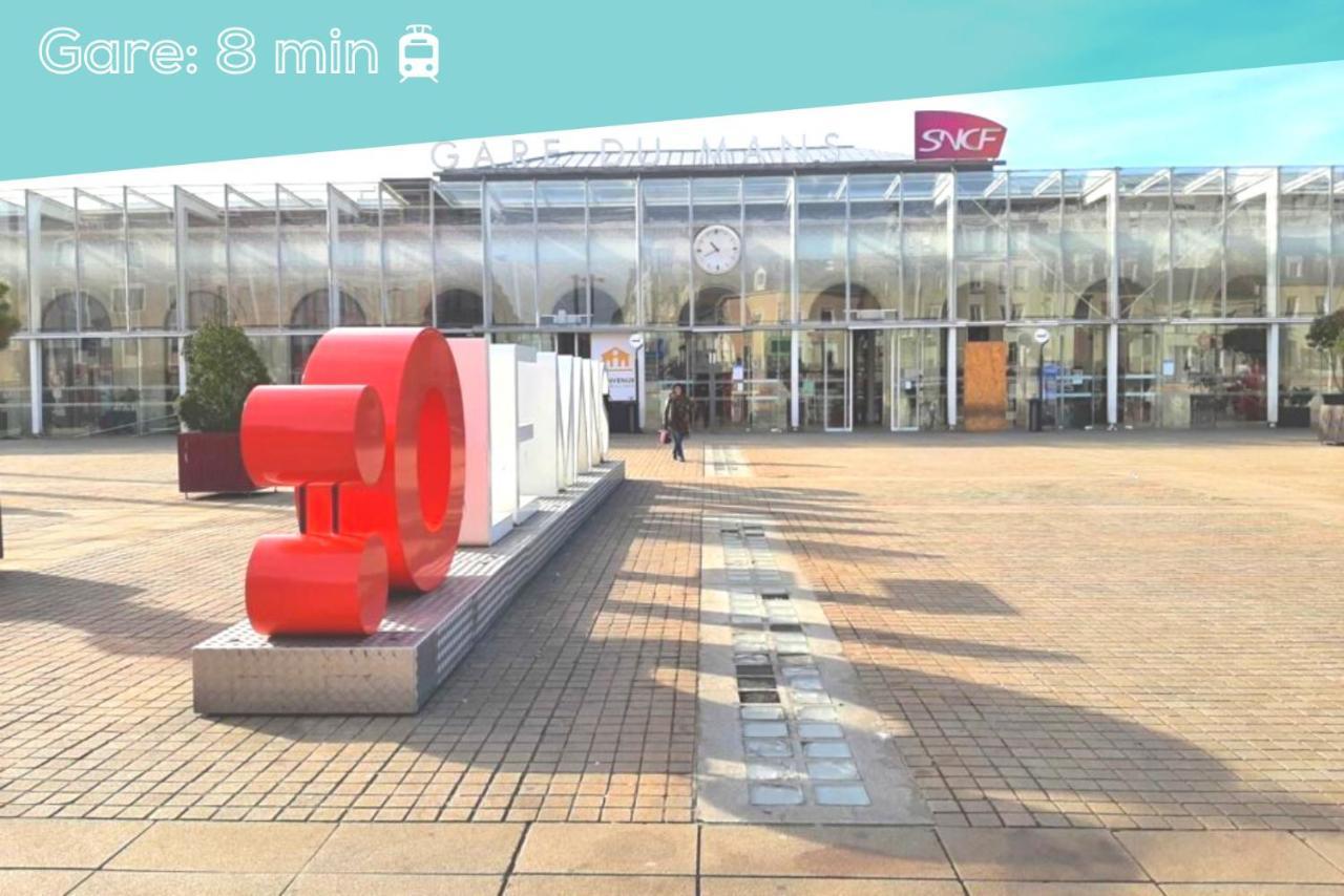Gracy Studio - Centre Ville - Tramway - Wifi ルマン エクステリア 写真